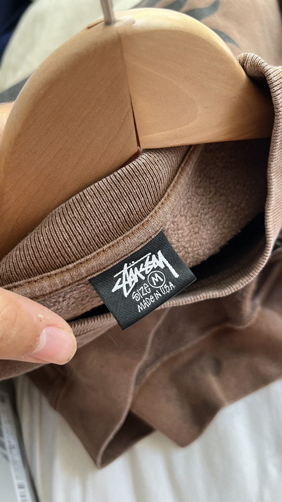 Our Legacy × Stussy Stussy x Our Legacy 1of 1 brown sweat Size US M / EU 48-50 / 2 - 12 Thumbnail