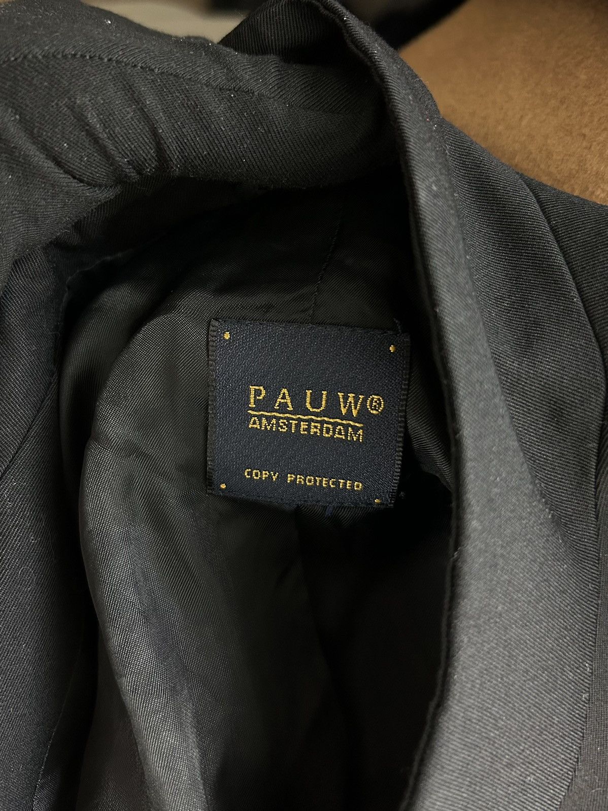 Designer PAUW Amsterdam Wool Blazer Jacket Size M Size M / US 6-8 / IT 42-44 - 7 Thumbnail