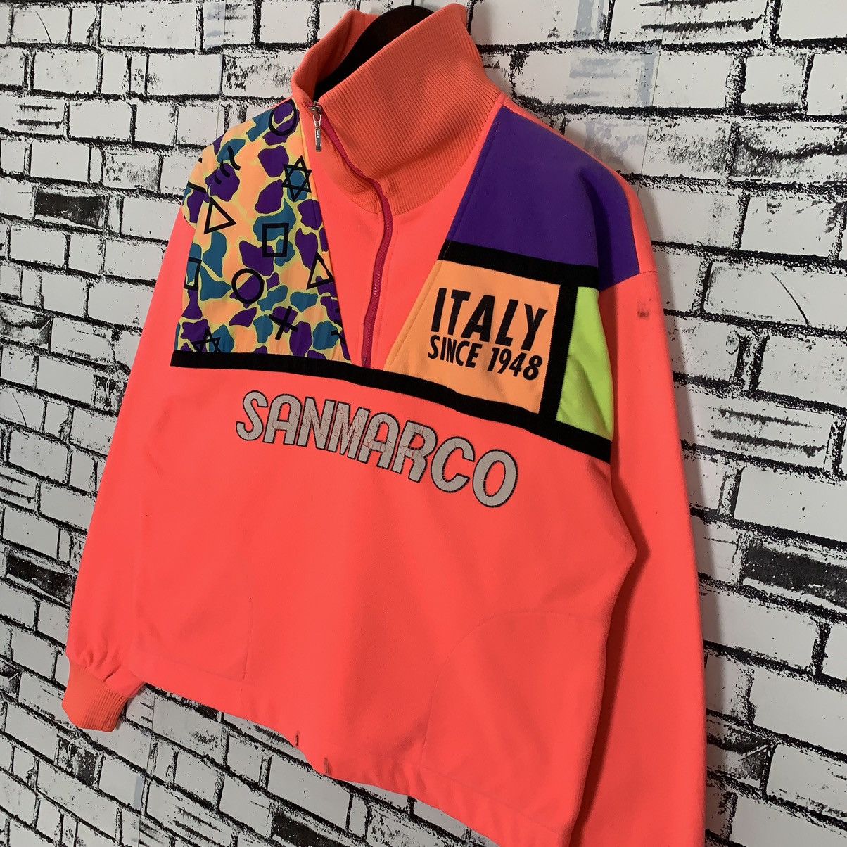 Vintage Vintage San Marco Italy 1948 Pullover San Marco Hulf Zip Size M / US 6-8 / IT 42-44 - 5 Thumbnail