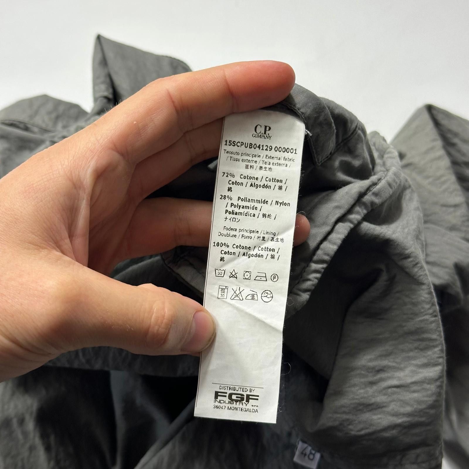 C.P. Company CP Company 00’s Steel Grey Goggle Nylon Jacket - IT48 (M) Size US M / EU 48-50 / 2 - 10 Thumbnail