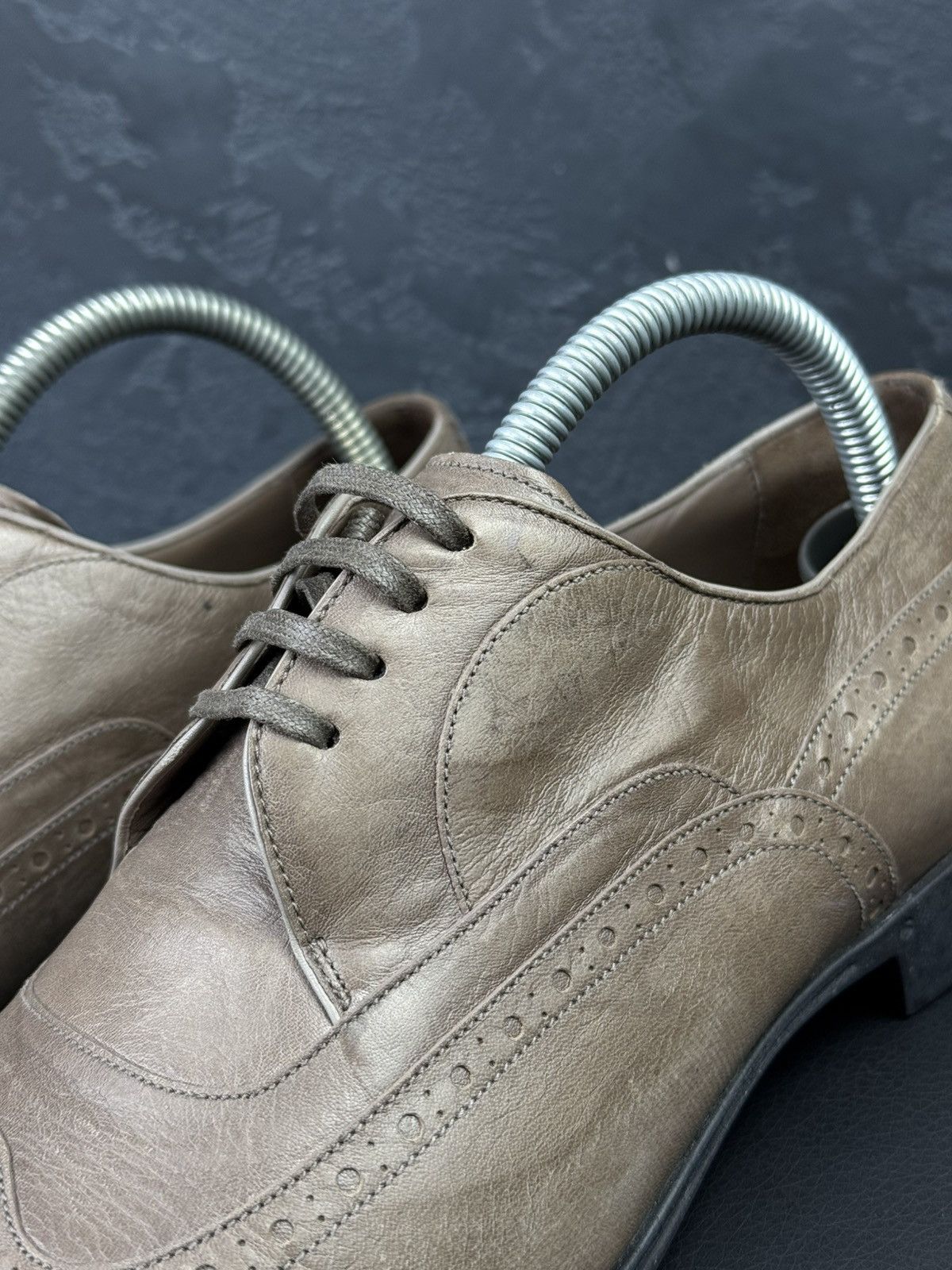 Dolce & Gabbana DOLCE & GABBANA Leather Derby Shoes Size 6 Size US 6 / EU 39 - 4 Thumbnail