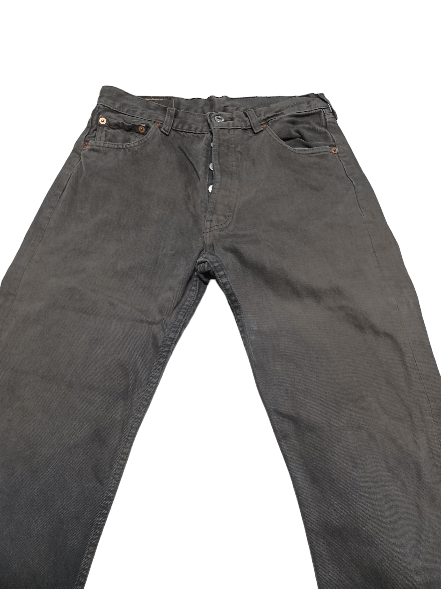Levi's Vintage Clothing VINTAGE 90S MADE IN SPAIN DISTRESSED LEVIS 501 JEANS DENIM Size US 30 / EU 46 - 3 Thumbnail