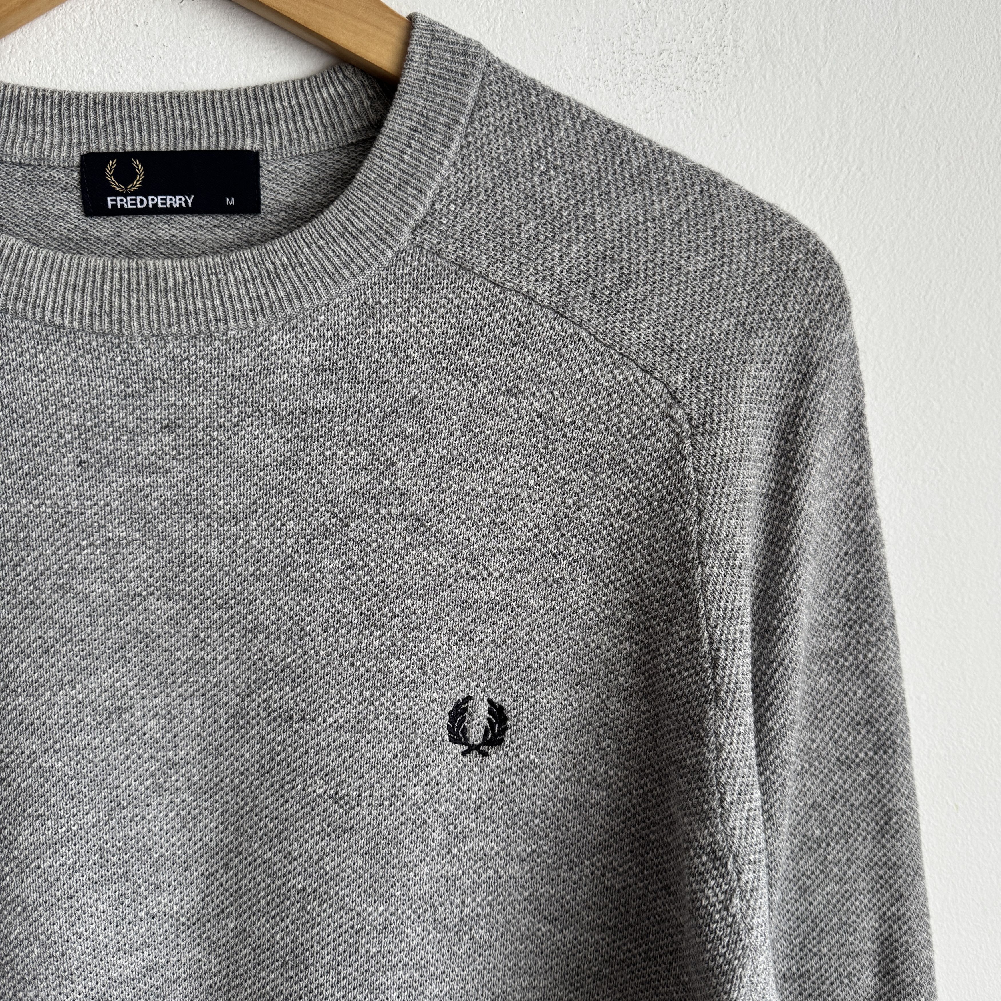 Fred Perry Fred Perry Men's Pullover Cotton Sweater M Size US M / EU 48-50 / 2 - 4 Thumbnail