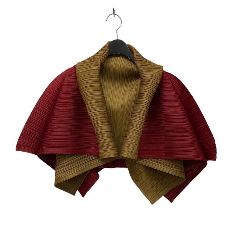 Issey Miyake Issey Miyake size:one size Two-color pleated cardigan Size S / US 4 / IT 40 - 1 Thumbnail