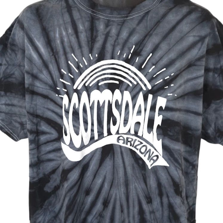 Vintage Scottsdale Arizona T Shirt Mens XL Gray Tie Dye Travel Destination Tee Size US XL / EU 56 / 4 - 2 Thumbnail