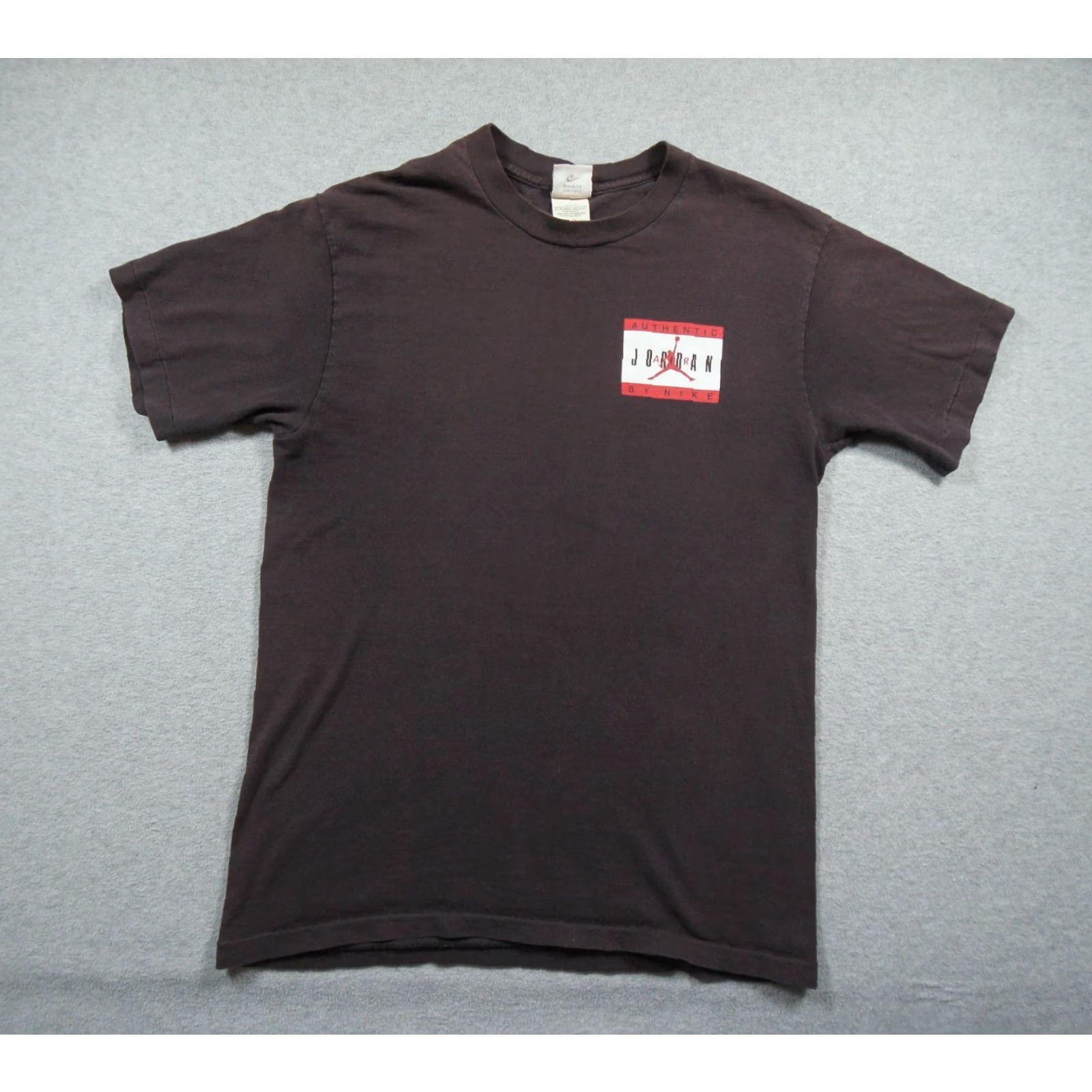 Nike VINTAGE Nike Michael Jordan Shirt Mens M Black 90s Tee Single Stitch Faded Nike Shirt Mens M Black 90s Jordan Vintage Shirt Size US M / EU 48-50 / 2 - 4 Thumbnail