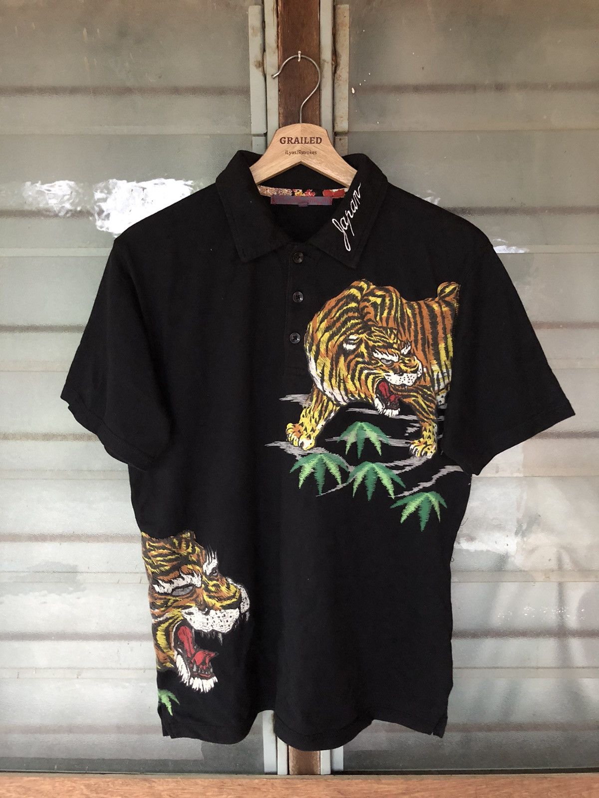 Bullet Noise Vintage Sukajan Tiger Japan Shirt Tee Size US M / EU 48-50 / 2 - 5 Thumbnail