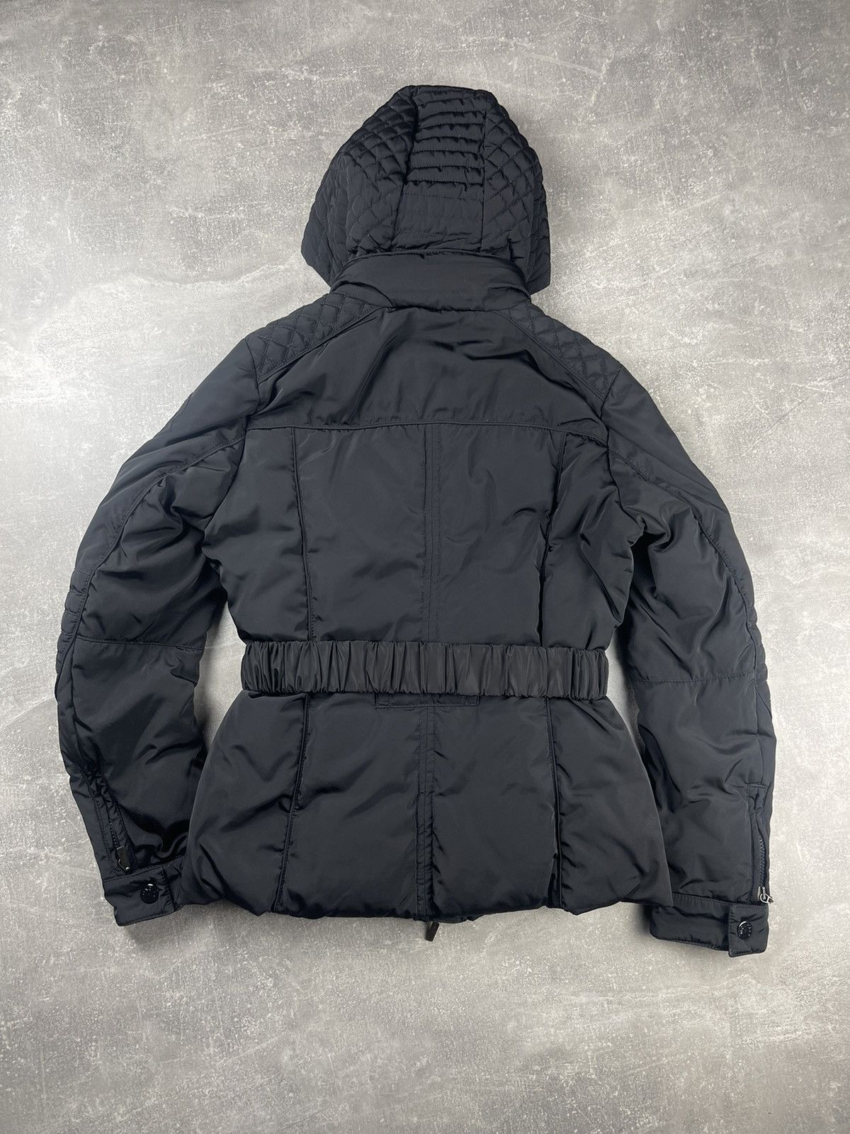 Moncler Moncler “Helena” Black Quilted Down Jacket Made in Romania Size L / US 10 / IT 46 - 5 Thumbnail