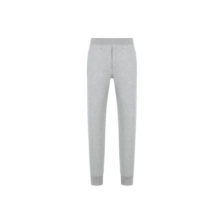 Dior Men's Gray Elastic Waist Jogger Pants 0079