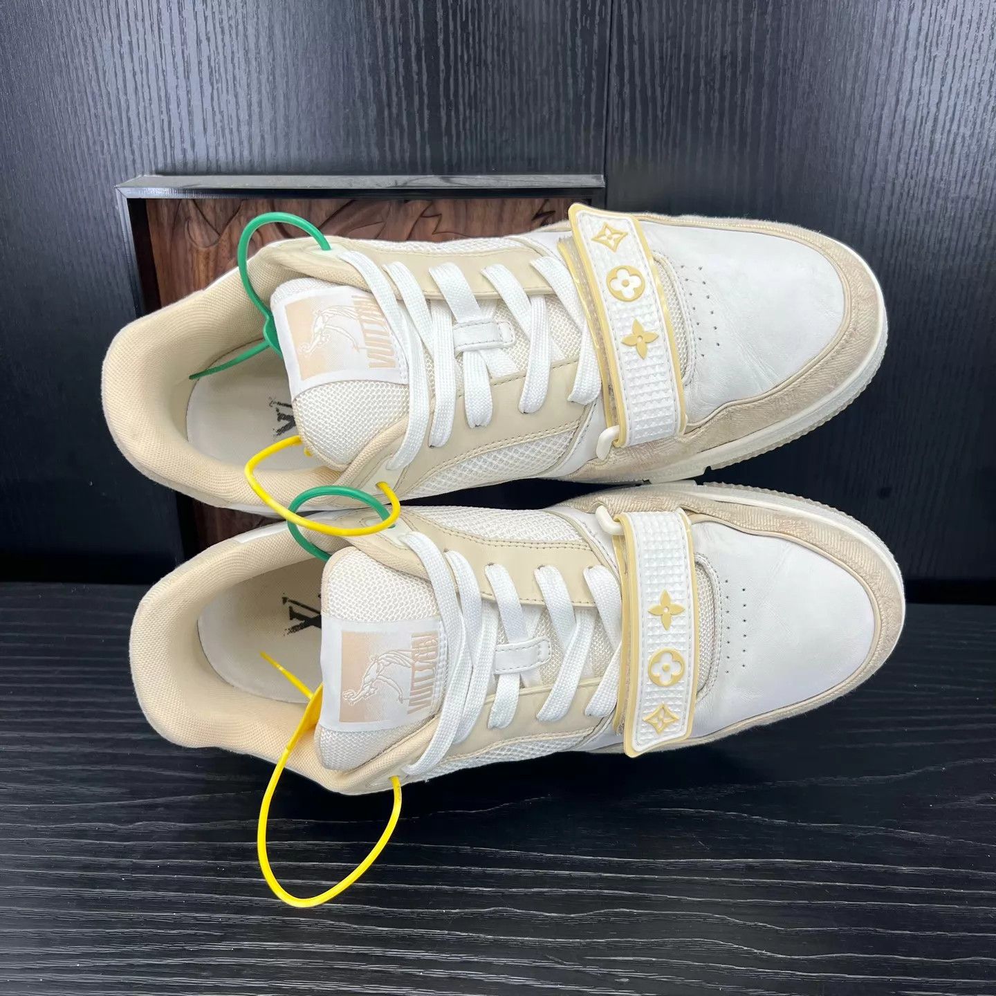Louis Vuitton LV Khaki Velcro Trainer US 7.5 / EU 41.5 Size US 8.5 / EU 41-42 - 3 Thumbnail