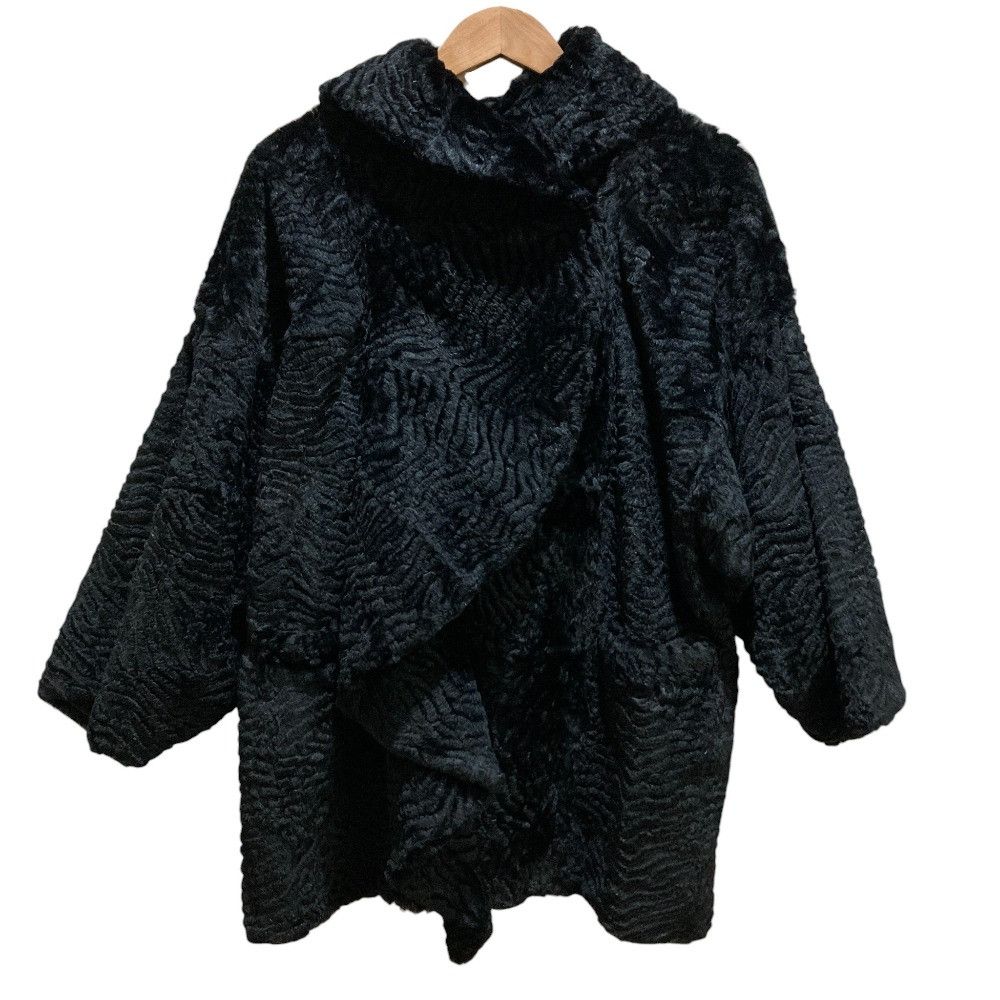 Armani Armani Armani Collezioni Rabbit Fur Drape Jacket Fur Outerwear DUTY FREE for USA Size ONE SIZE - 1 Thumbnail