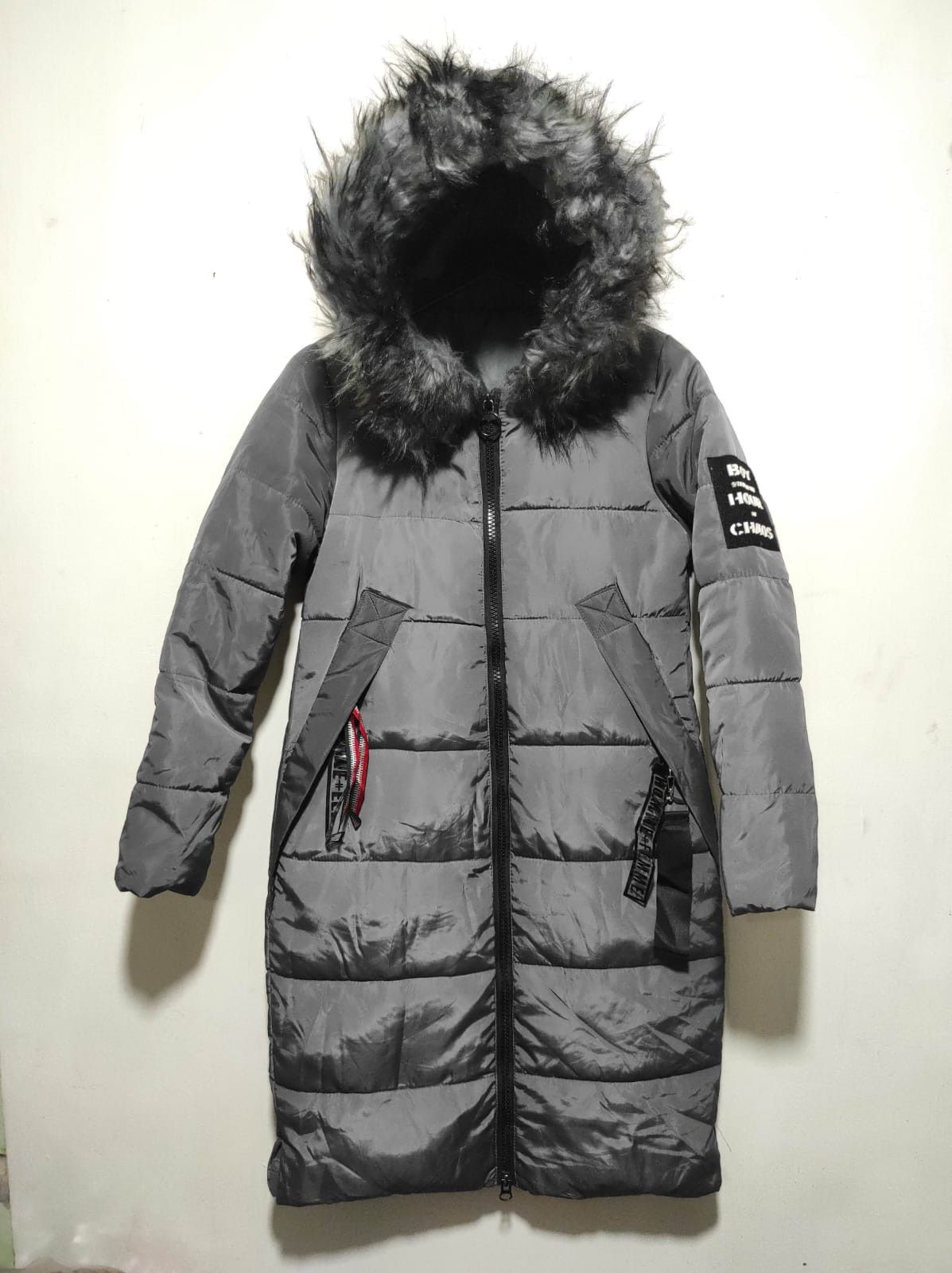 Japanese Brand Fur Down Puffer Hoodie Jacket Size S / US 4 / IT 40 - 2 Thumbnail