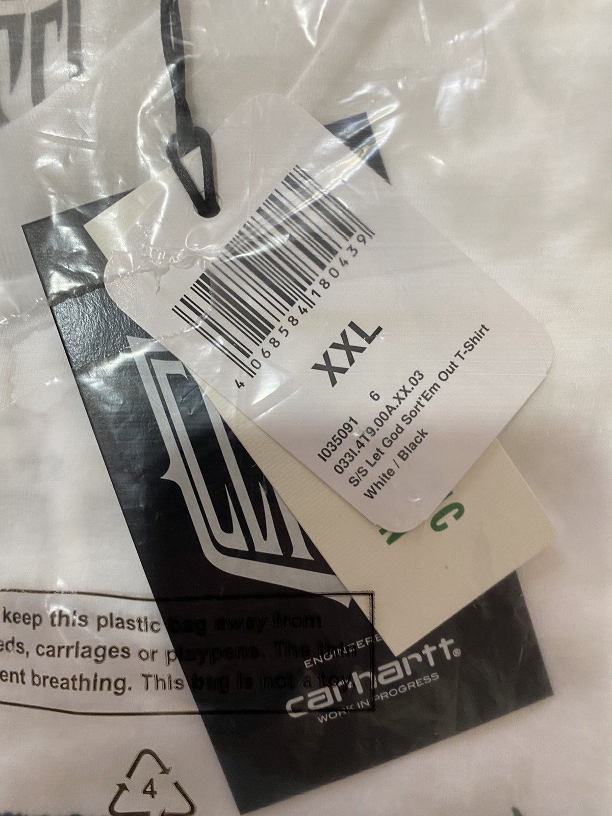 Carhartt Wip T-shirt Carhartt WIP X Clipse Let God sort’em out XXL Size US XXL / EU 58 / 5 - 13 Thumbnail
