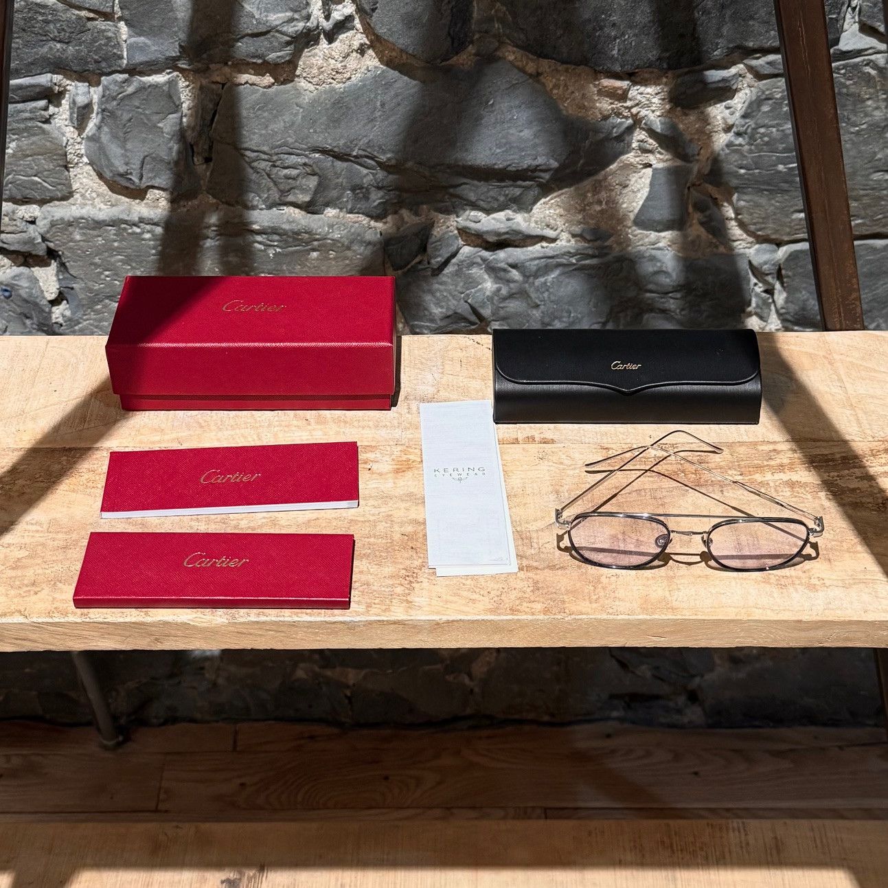 Cartier Cartier CT0251S C De Cartier Titanium Photocromatic Glasses Size ONE SIZE - 16 Thumbnail