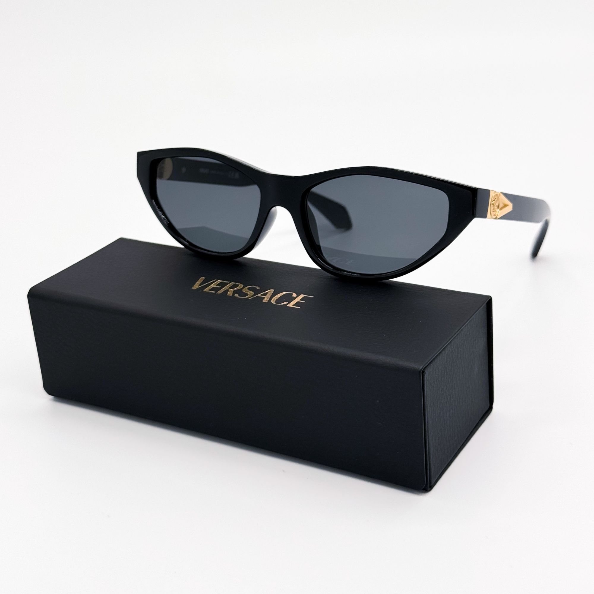 Versace NEW VE4491U GB1/87 VERSACE WOMEN SUNGLASSES BLACK Size ONE SIZE - 1 Thumbnail