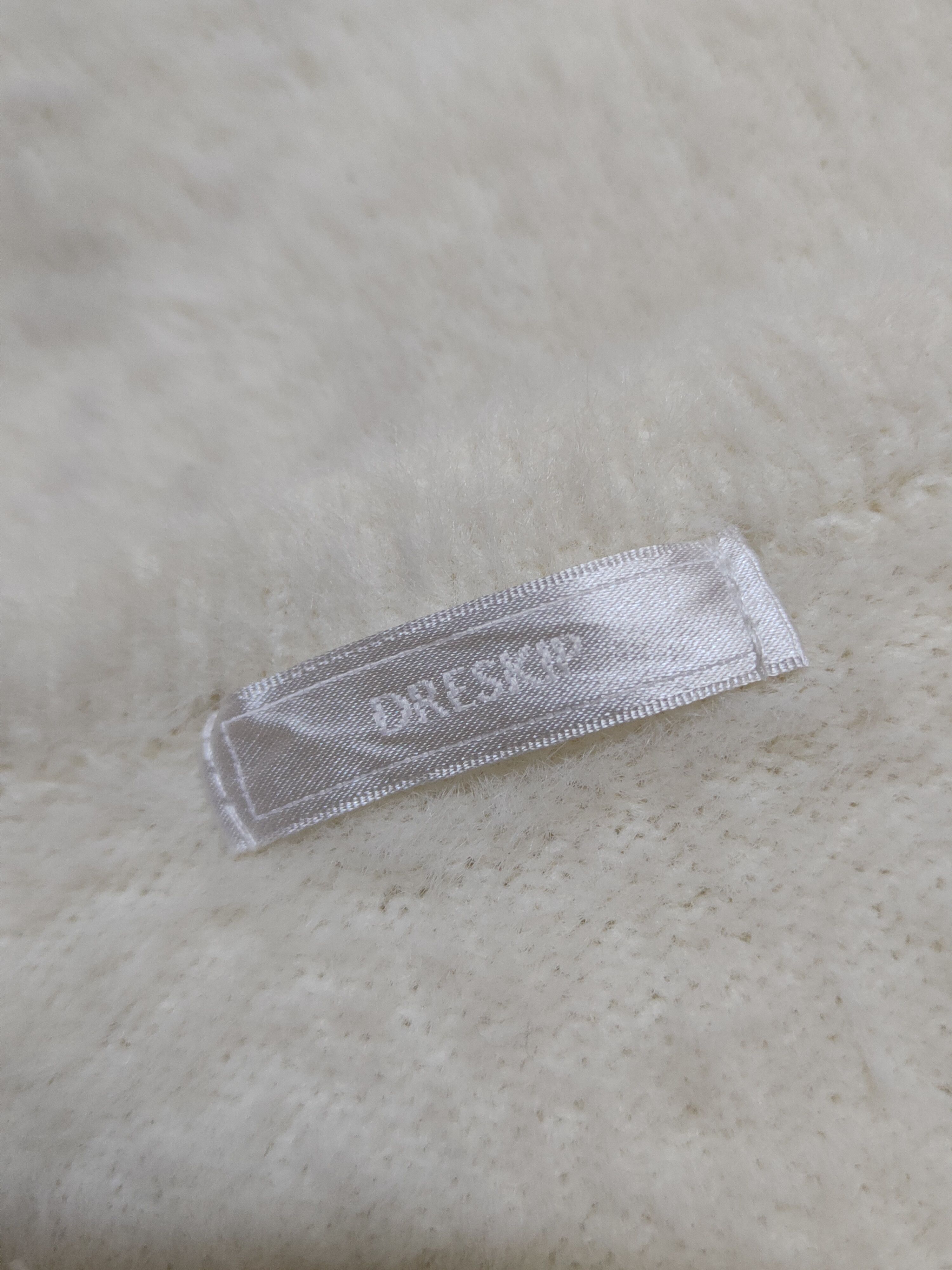 Homespun Knitwear × Japanese Brand × Vintage Dreskip Cream Shag Shaggy Fur Mohair Knitwear #S2277 Size M / US 6-8 / IT 42-44 - 12 Thumbnail