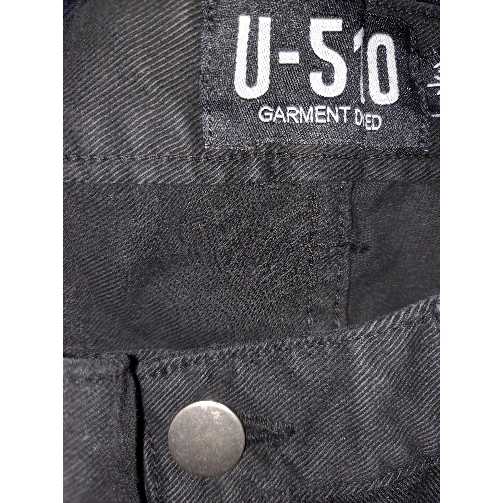 Other New Under 5'10 (U510) Black Garment Dyed Size 27/28 (27x28) Size US 28 / EU 44 - 6 Thumbnail