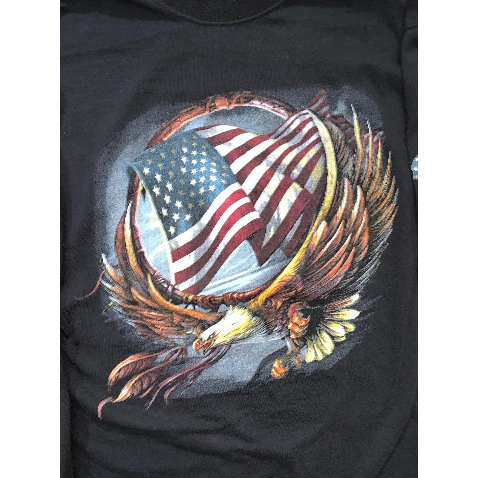 Other Hot Leathers American Eagle Graphic Long Sleeve Shirt Mens M Size US M / EU 48-50 / 2 - 2 Thumbnail