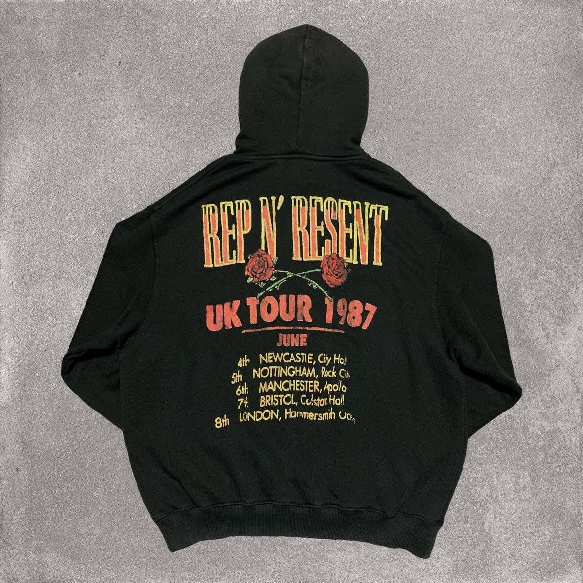 Represent Clo. Represent XS Rep N Resent Vintage Black Hoodie Size US XS / EU 42 / 0 - 2 Thumbnail