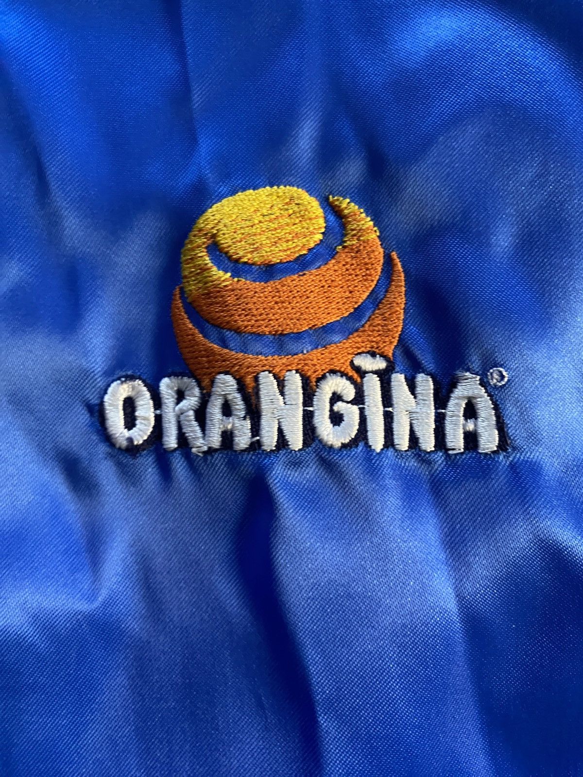 Vintage Vintage 80’s Orangina Sateen Raglan Snap Button Jacket Size US S / EU 44-46 / 1 - 3 Thumbnail
