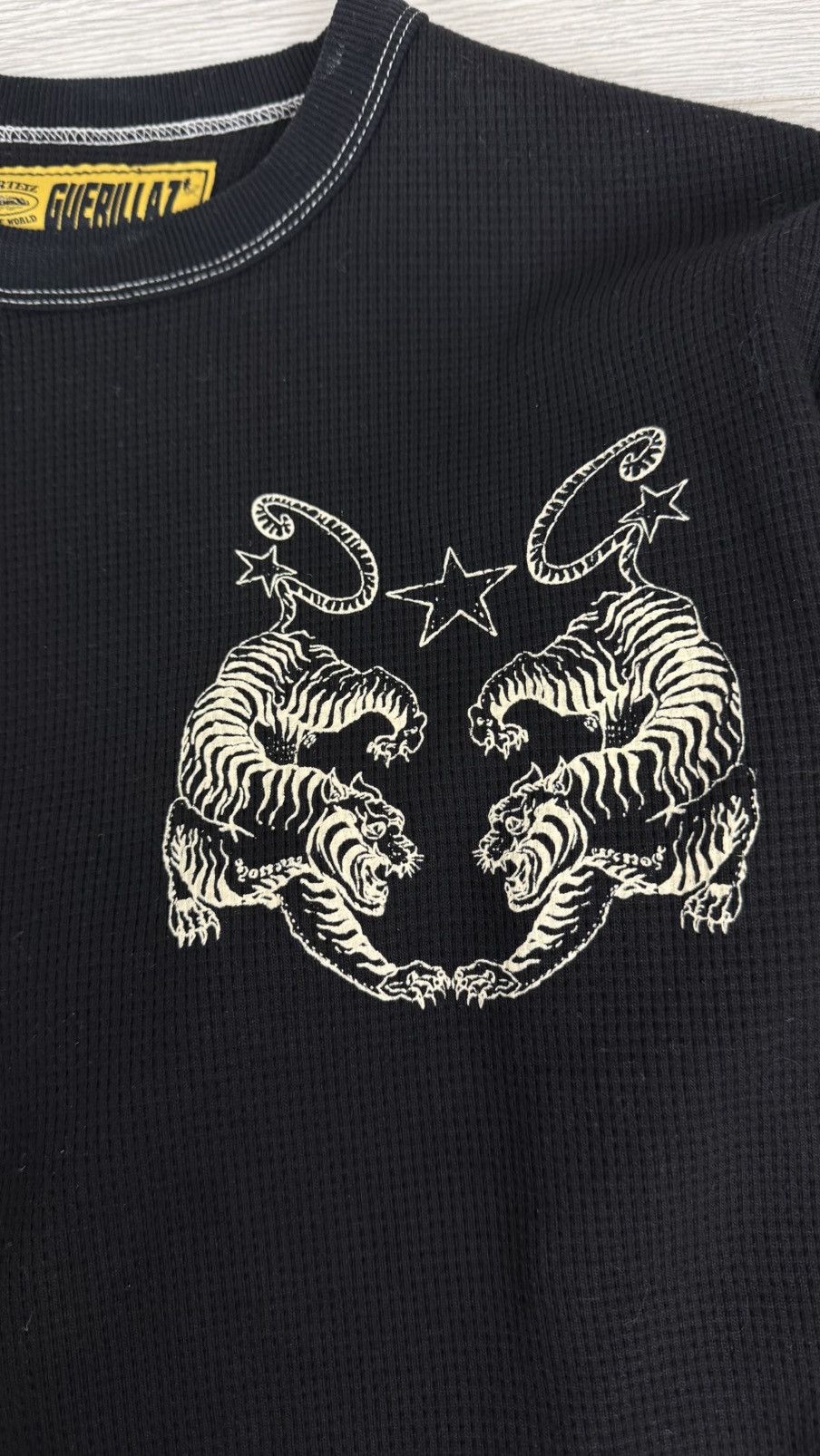 Corteiz Corteiz long sleeve tiger waffle sweatshirt Size US M / EU 48-50 / 2 - 4 Thumbnail