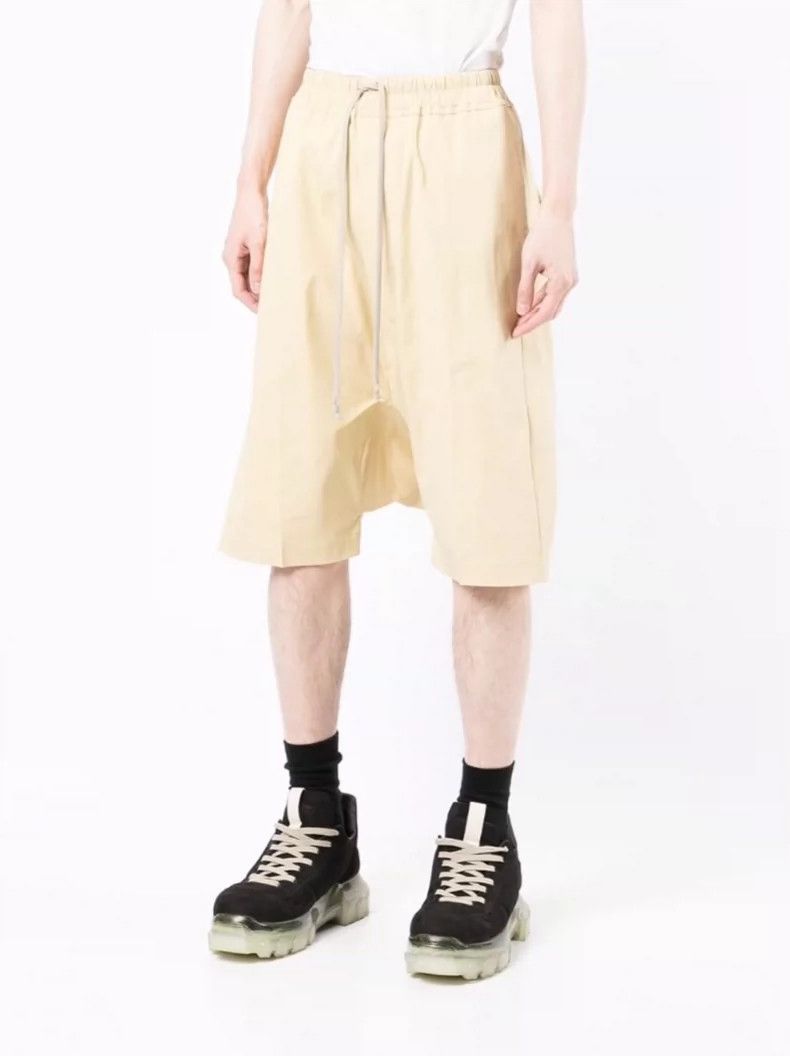 Rick Owens Rick Owens Beige Casual Shorts - dmc Size US 32 / EU 48 - 1 Thumbnail
