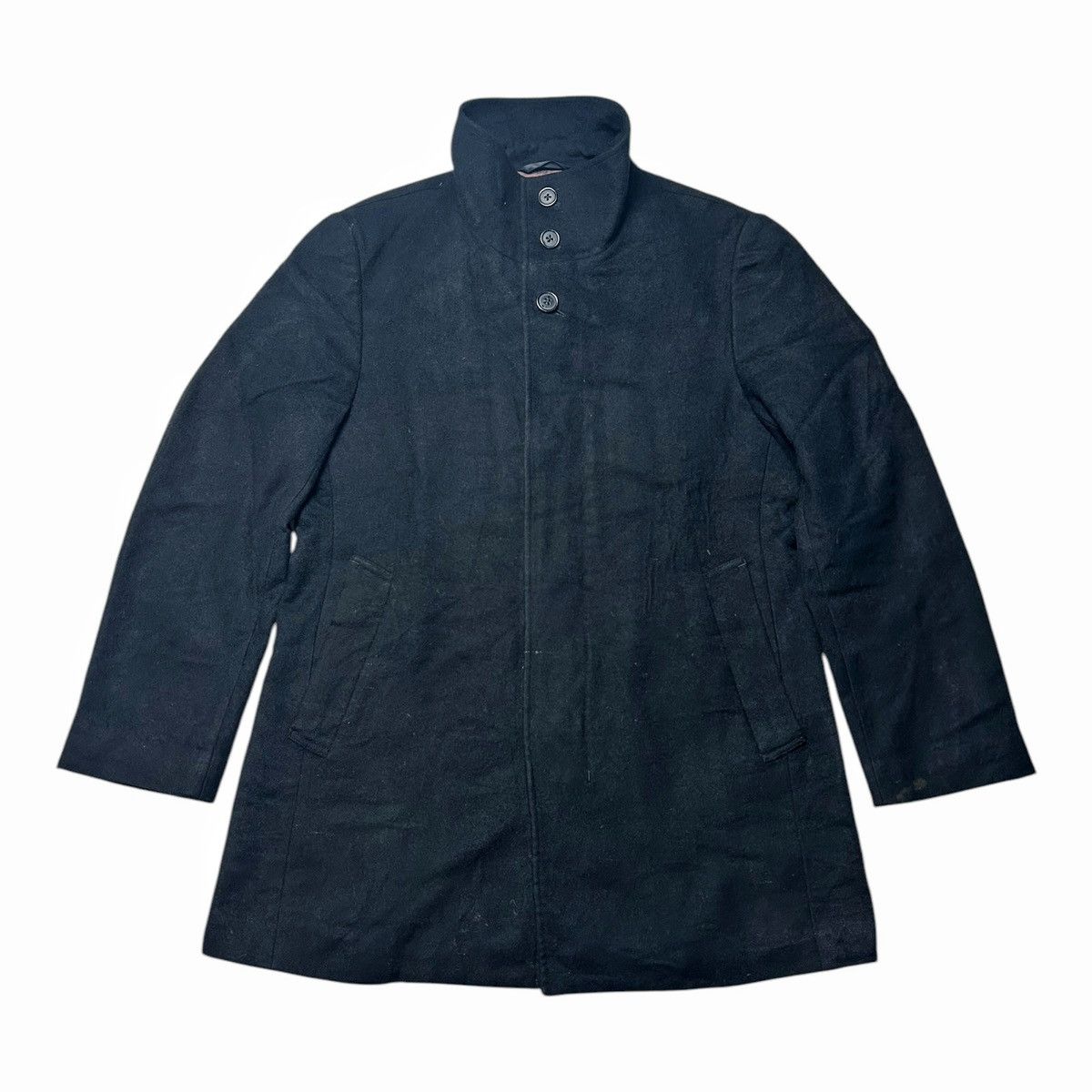 Dezert × If Six Was Nine × Japanese Brand Dézert Japan Wool Stand Collar Mandarina Collar Coat Size US M / EU 48-50 / 2 - 1 Thumbnail