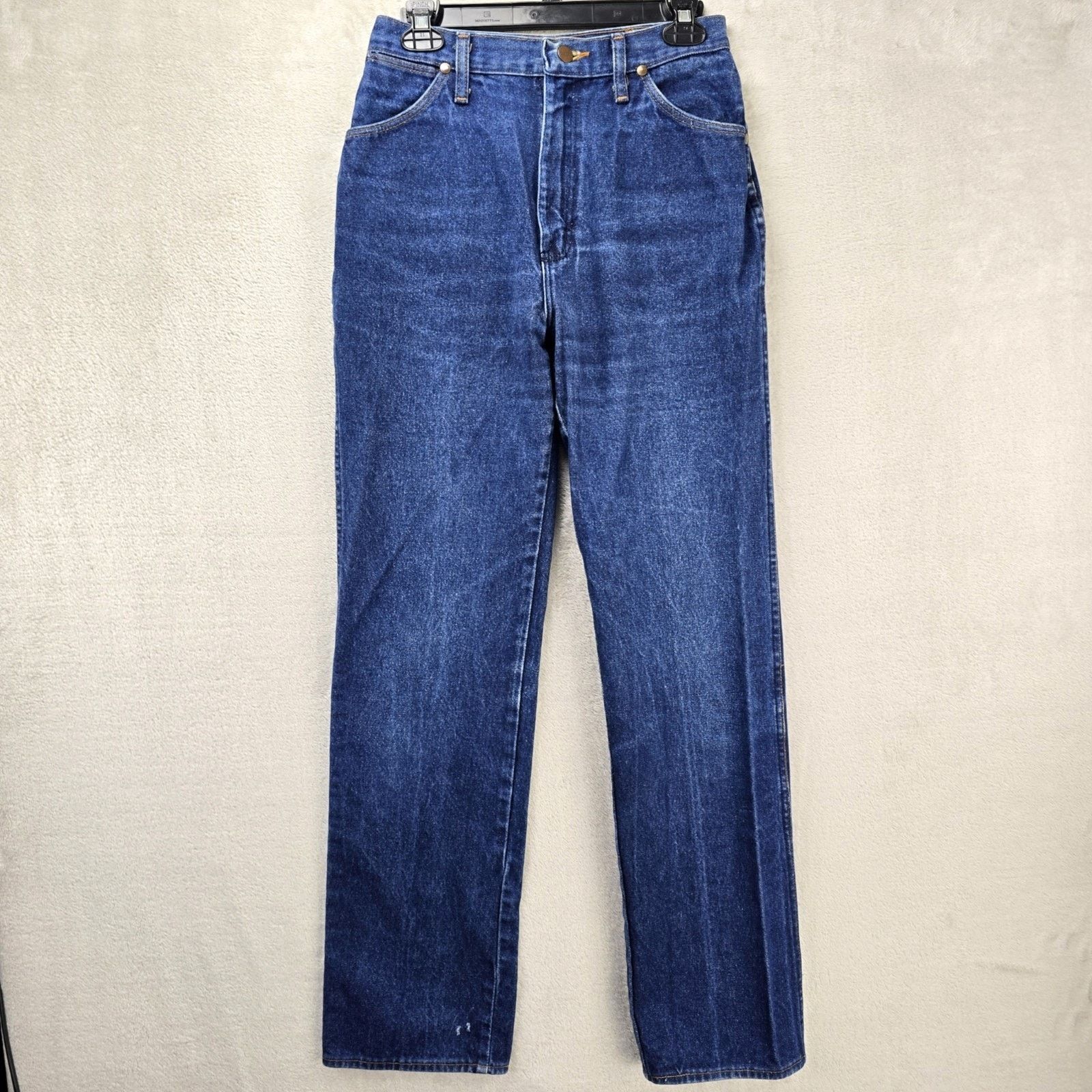 Wrangler Vtg 70s Wrangler 13MWZ Jeans Womens 12 (28x31) Scovill USA Size 34" / US 12 / IT 48 - 1 Thumbnail