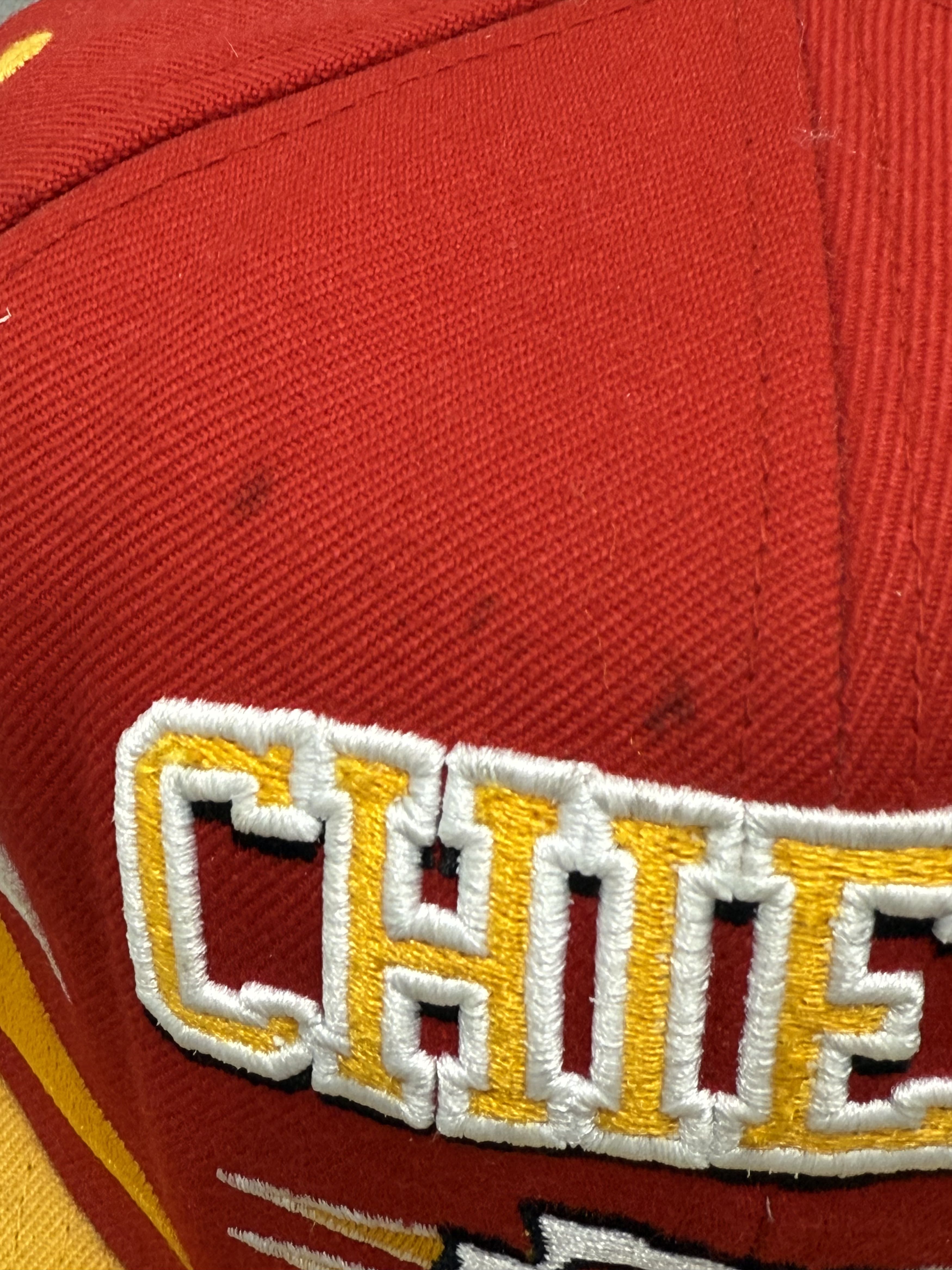 Mitchell & Ness Throwback Chiefs x Mitchell & Ness Snapback Hat NFL KC Size ONE SIZE - 10 Thumbnail