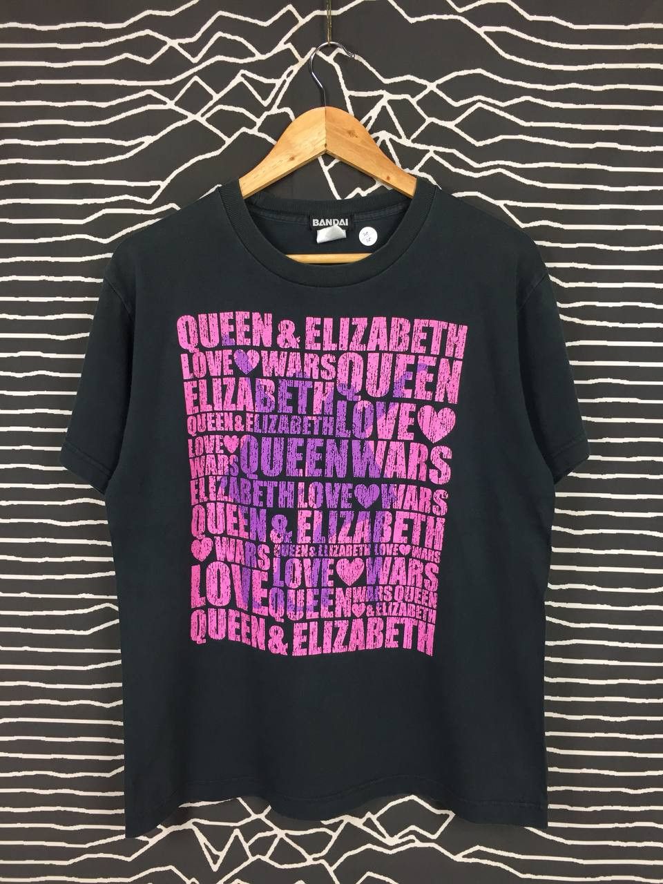 Japanese Brand × Vintage Vtg Bandai Queen & Elizabeth Love Wars Graphic Tee Size US M / EU 48-50 / 2 - 2 Thumbnail