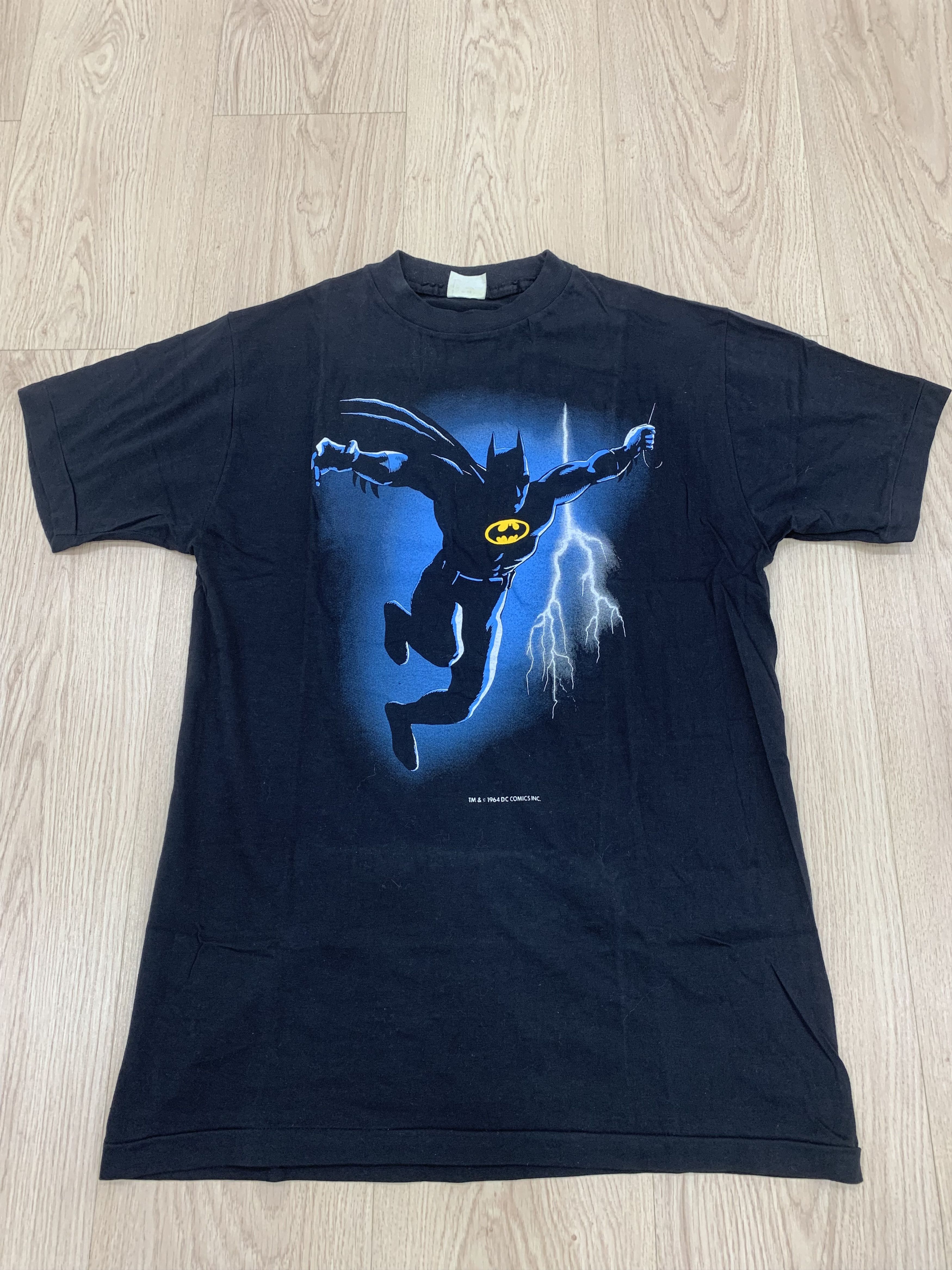 DC Comics × Marvel Comics VTG BATMAN DC COMIC MARVELL SHIRT THE MASK MOVIE Size US L / EU 52-54 / 3 - 3 Thumbnail
