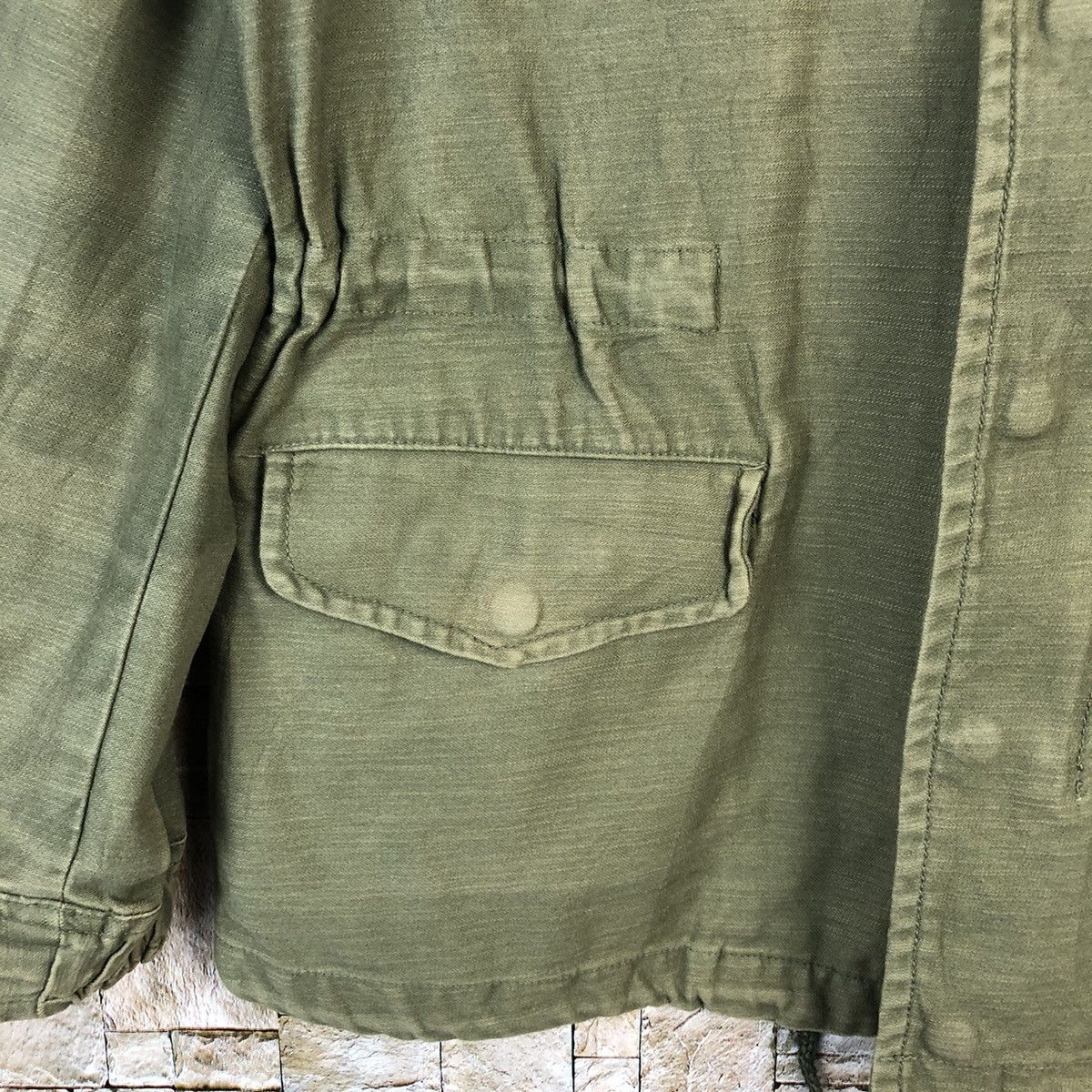 Japanese Brand 3 Can4on Green multipocket military army jacket #A533 Size US M / EU 48-50 / 2 - 12 Thumbnail