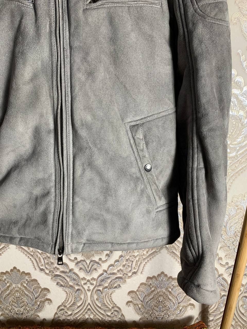 Armani Exchange Vintage Armani Exchange Fur Faux Italian Designer Jacket Y2K Size US L / EU 52-54 / 3 - 4 Thumbnail