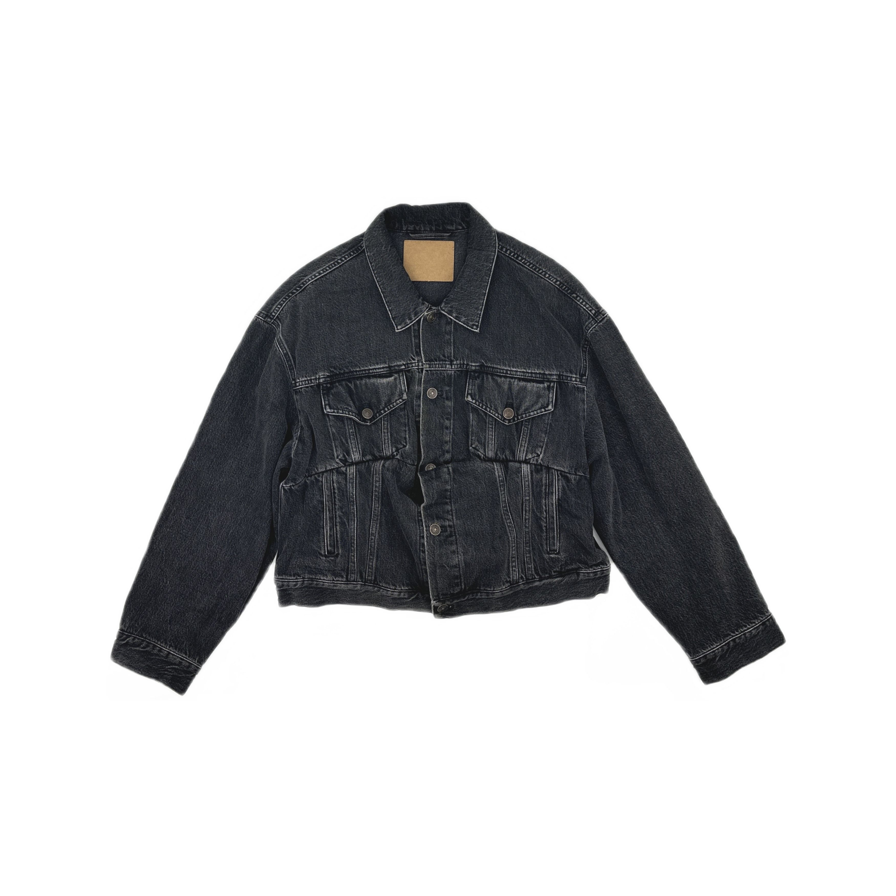 Balenciaga Balenciaga Washed Denim Jacket Size 40 Size US XXS / EU 40 - 1 Thumbnail