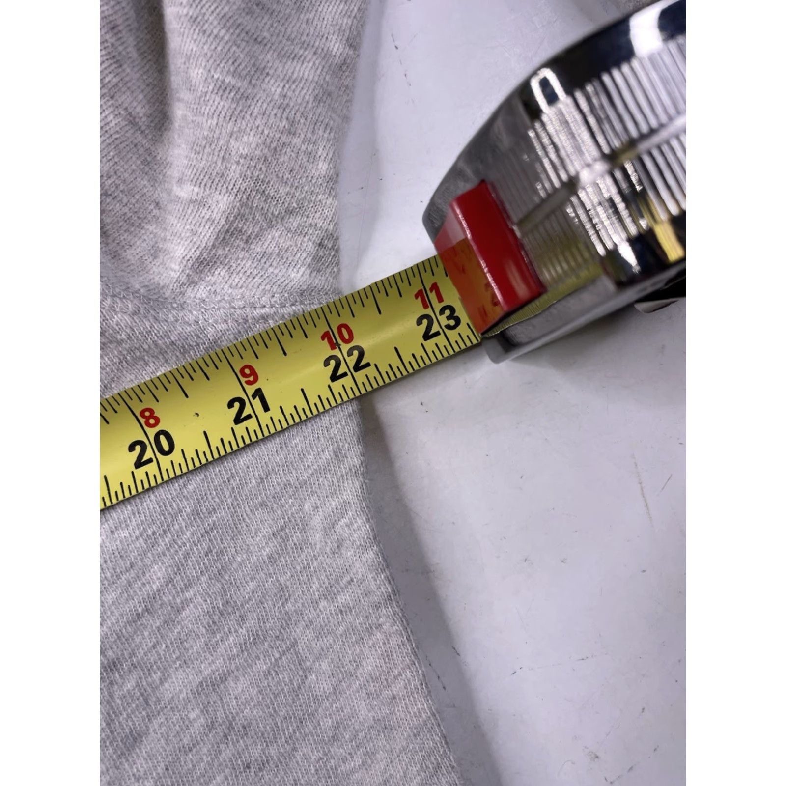 Faherty Faherty Hoodie Mens Regular Medium Slub Lightweight Pullover Drawstring Hooded Gray Cotton Jersey Size US M / EU 48-50 / 2 - 7 Thumbnail