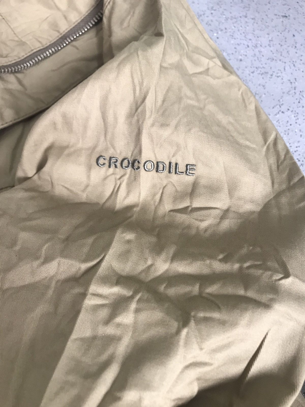 Japanese Brand Crocodile jacket zipper button up Size US L / EU 52-54 / 3 - 3 Thumbnail