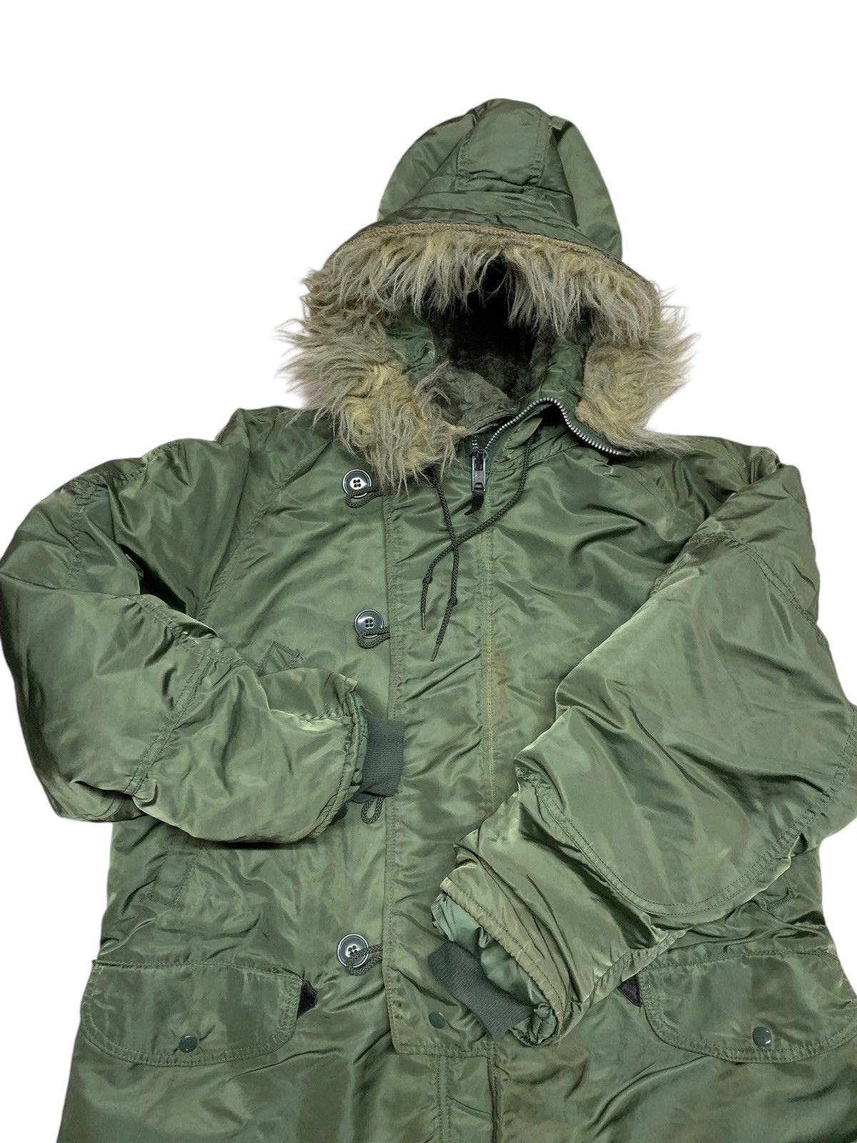 Alpha Industries ALPHA INDUSTRIES KNOX ARMORY SAGA GREEN PARKA JACKET Size US XXL / EU 58 / 5 - 6 Thumbnail