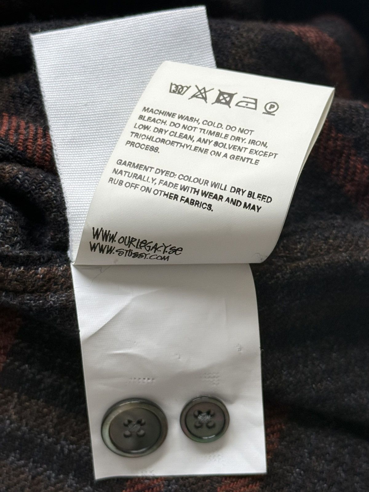 Our Legacy × Stussy Our Legacy Stussy Heusen Flannel Shirt Size US S / EU 44-46 / 1 - 9 Thumbnail