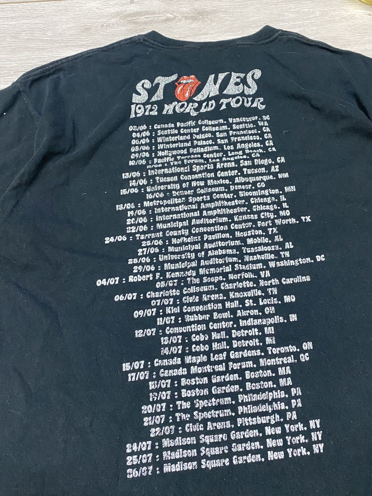 The Rolling Stones The Rolling Stones 2010 vintage big print tour t-shirt Size US L / EU 52-54 / 3 - 3 Thumbnail