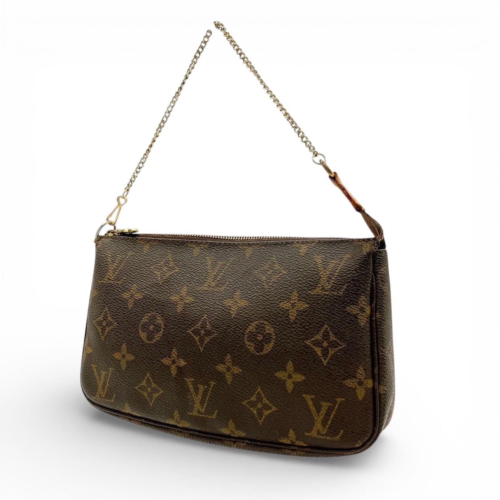 Louis Vuitton Louis Vuitton - Monogram Canvas Pochette Accessoires Bag Size ONE SIZE - 1 Thumbnail