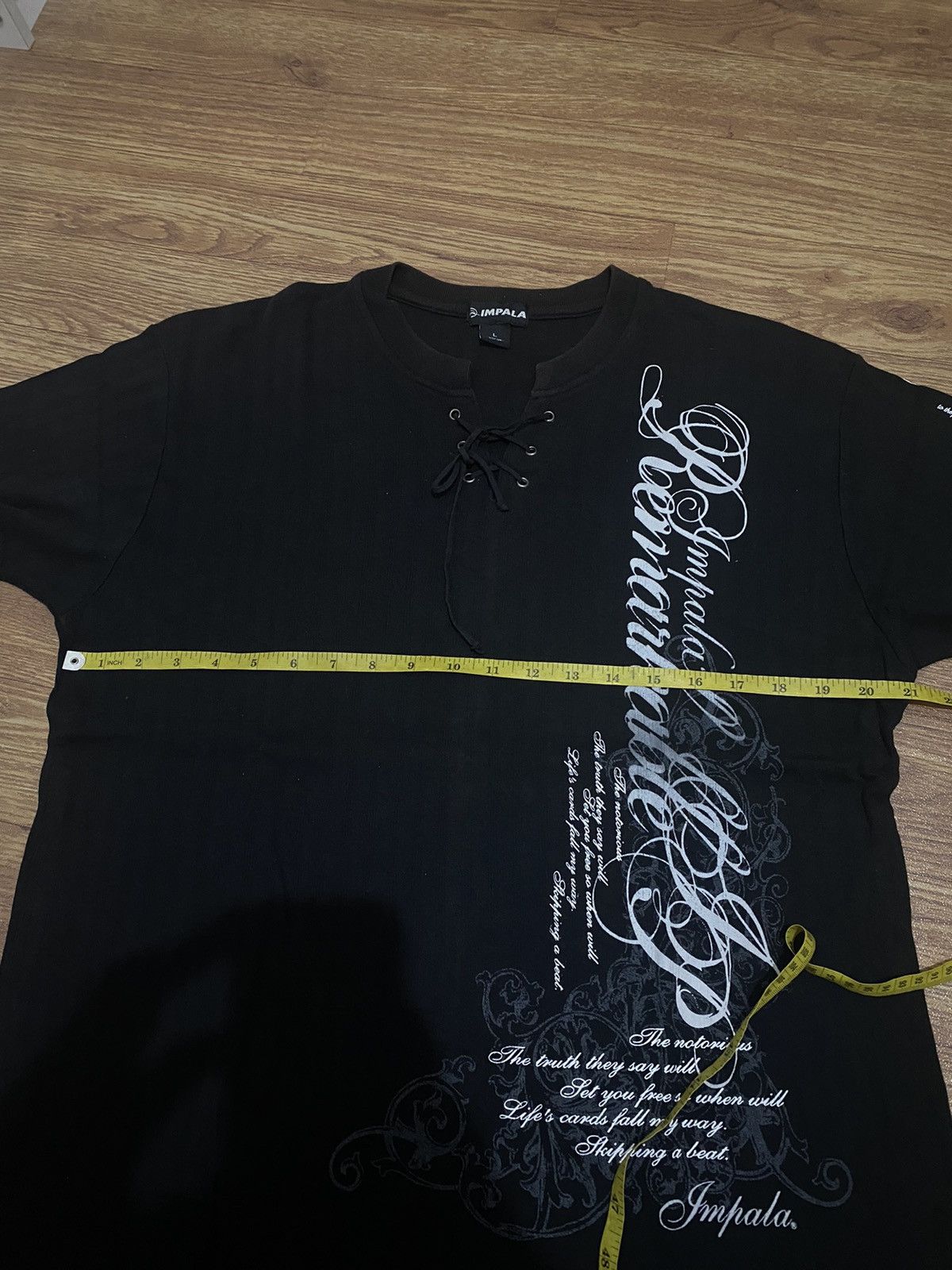 Hysteric Glamour × If Six Was Nine × Japanese Brand Y2k Impala laced ifsixwasnine style tshirt Size US L / EU 52-54 / 3 - 9 Thumbnail