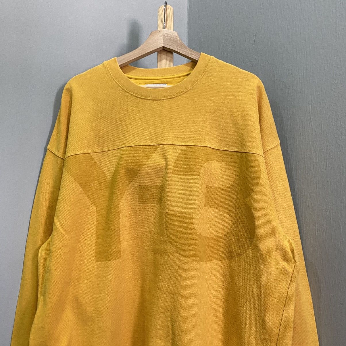 Adidas × Y-3 Adidas Y-3 Yohji Yamamoto Big Logo Drawstring Sweatshirt Size US L / EU 52-54 / 3 - 3 Thumbnail