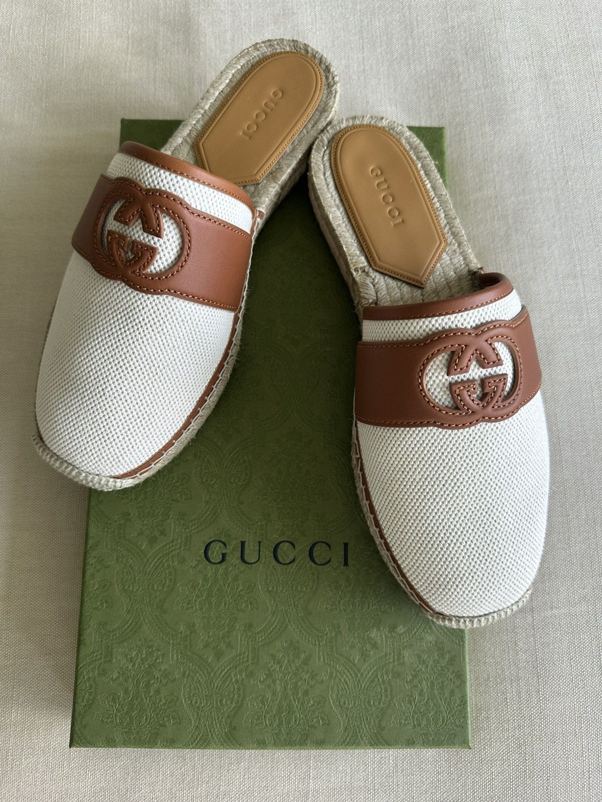Gucci Gucci GG Interlocked Espadrilles Size US 8.5 / EU 41-42 - 2 Thumbnail