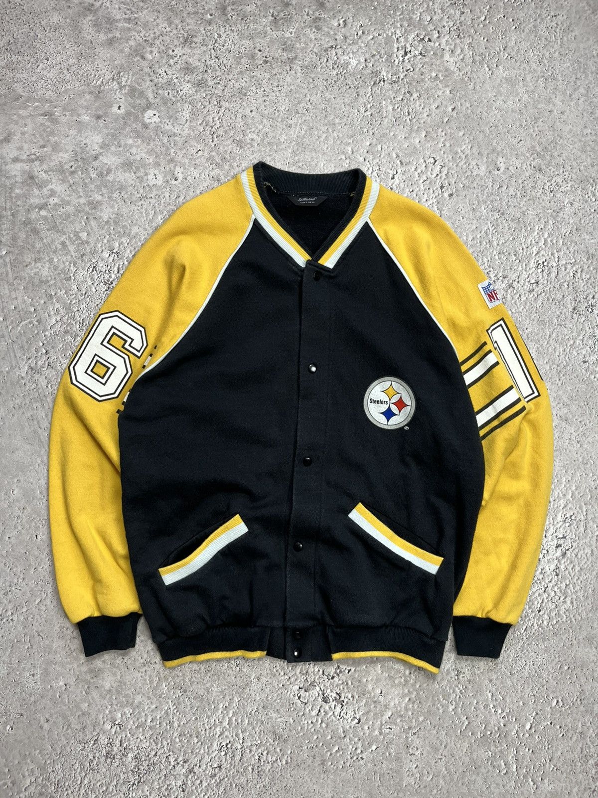 Other Vintage St Michael NFL Steelers Cotton Jacket S Size US S / EU 44-46 / 1 - 1 Thumbnail