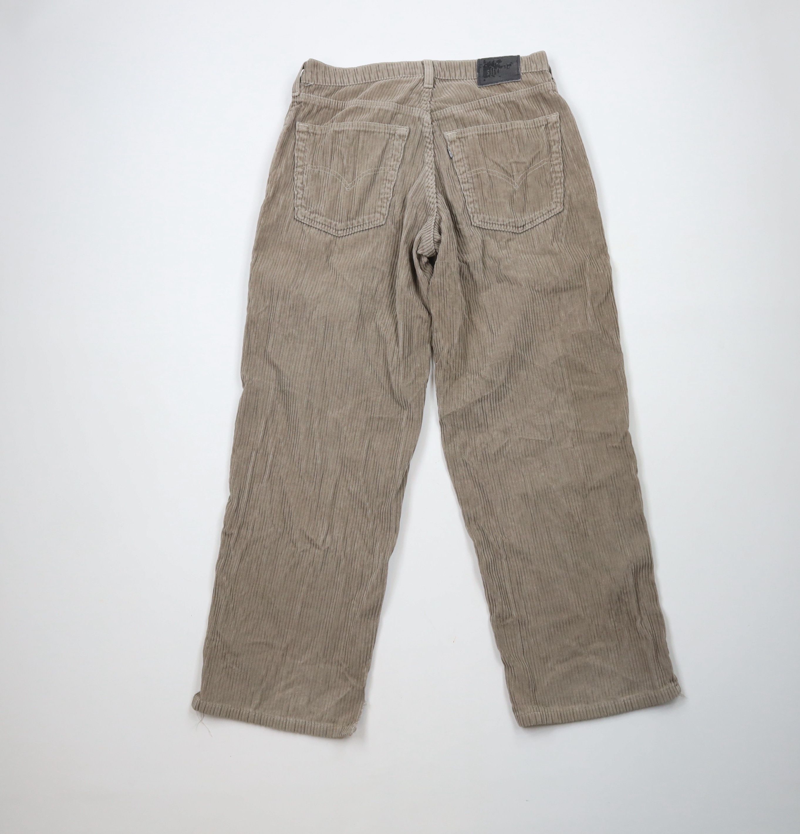 Levi's × Vintage Vintage 90s Levis SilverTab Wide Leg Corduroy Pants USA Size US 32 / EU 48 - 11 Thumbnail