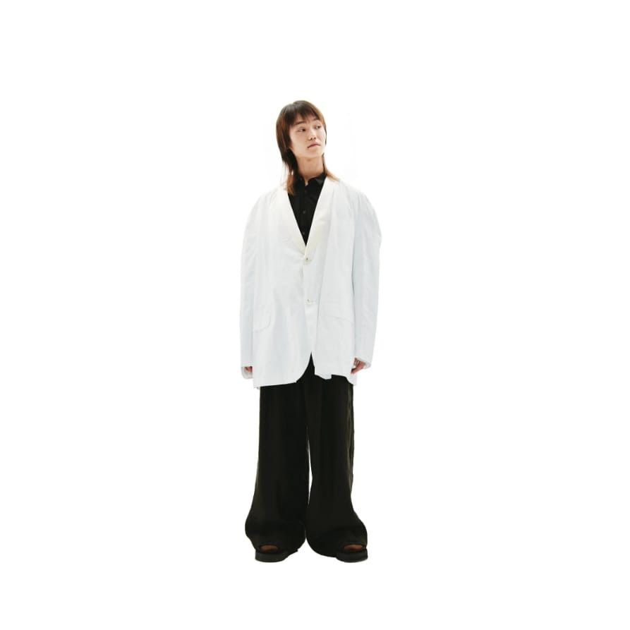 Raf Simons o1y0325 Blazer in White Size US L / EU 52-54 / 3 - 1 Thumbnail