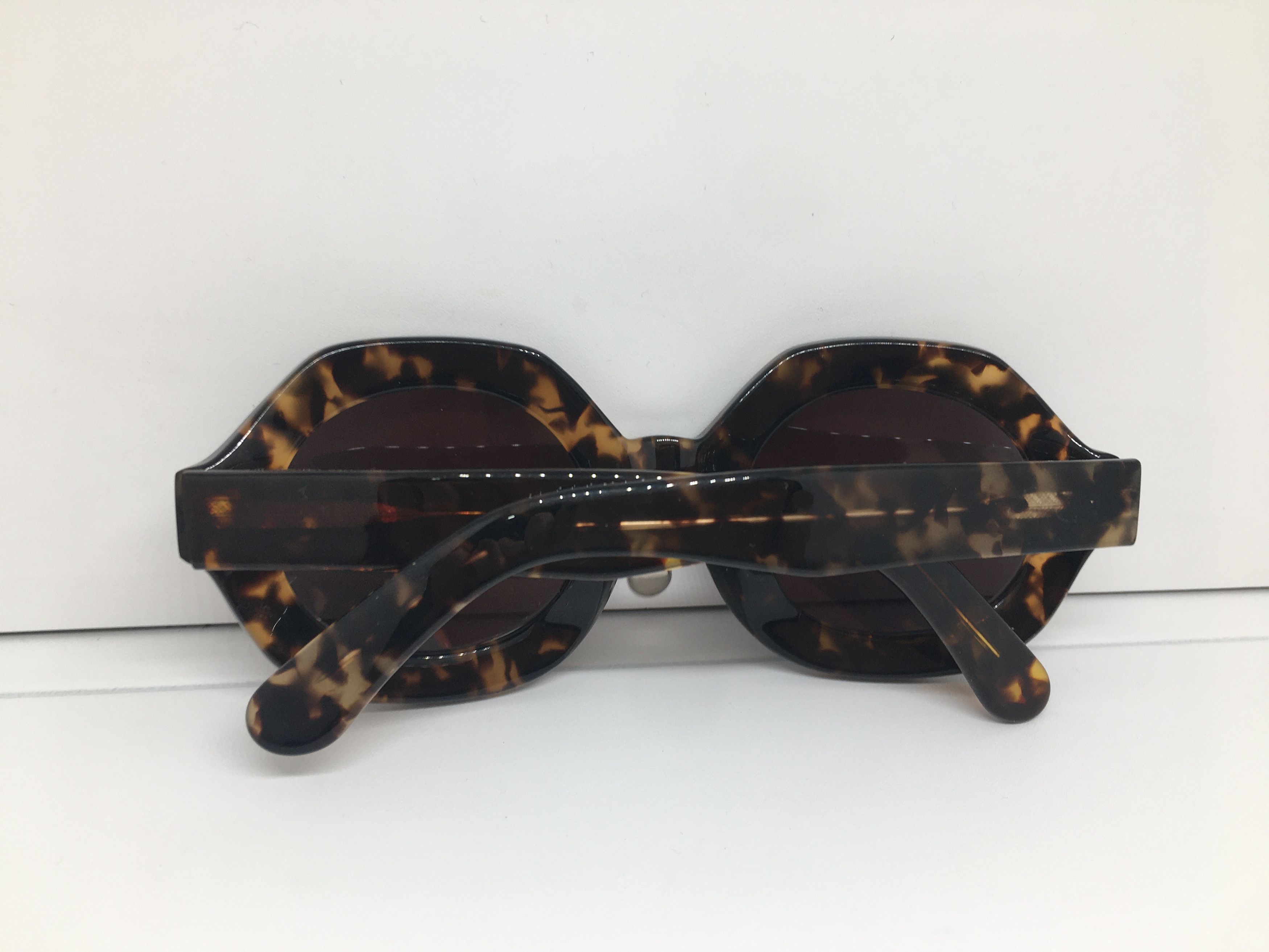 Other Eye-tech Toyko Tortoise Chunky Sunglasses Frame Size ONE SIZE - 7 Thumbnail