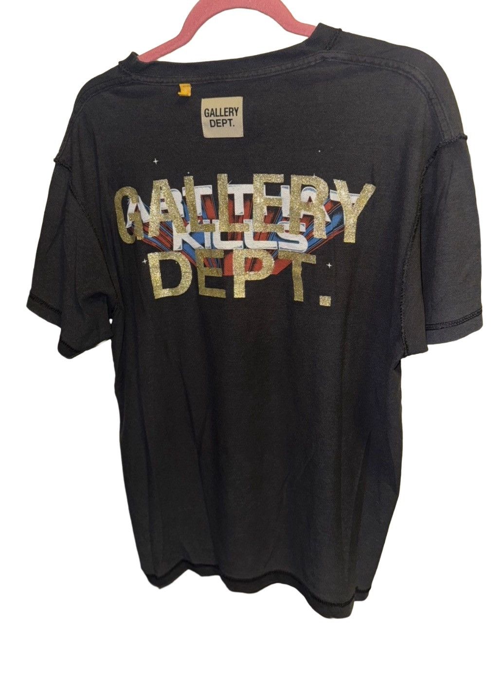 Gallery Dept. Gallery Dept. ATK Reversible Space T-shirt Black Size US S / EU 44-46 / 1 - 2 Thumbnail