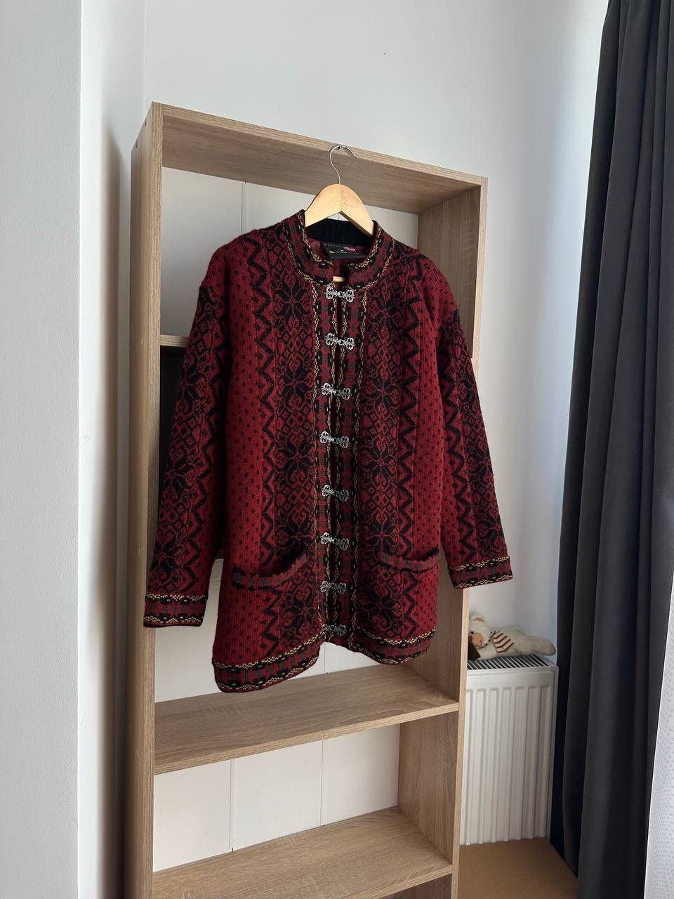 Japanese Brand × Vintage Vintage Windfjord of Norway Cardigan Red Sweater Size US M / EU 48-50 / 2 - 3 Thumbnail