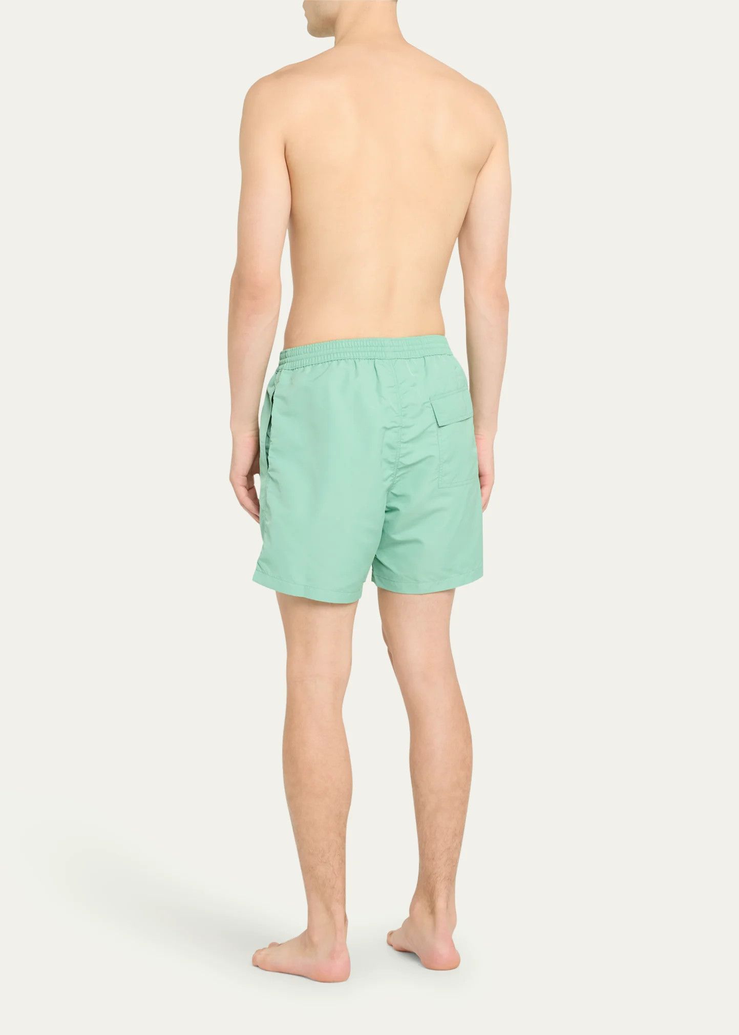Loro Piana o1w1db10824 Bay Swim Shorts in Light Teal Size US 32 / EU 48 - 3 Thumbnail
